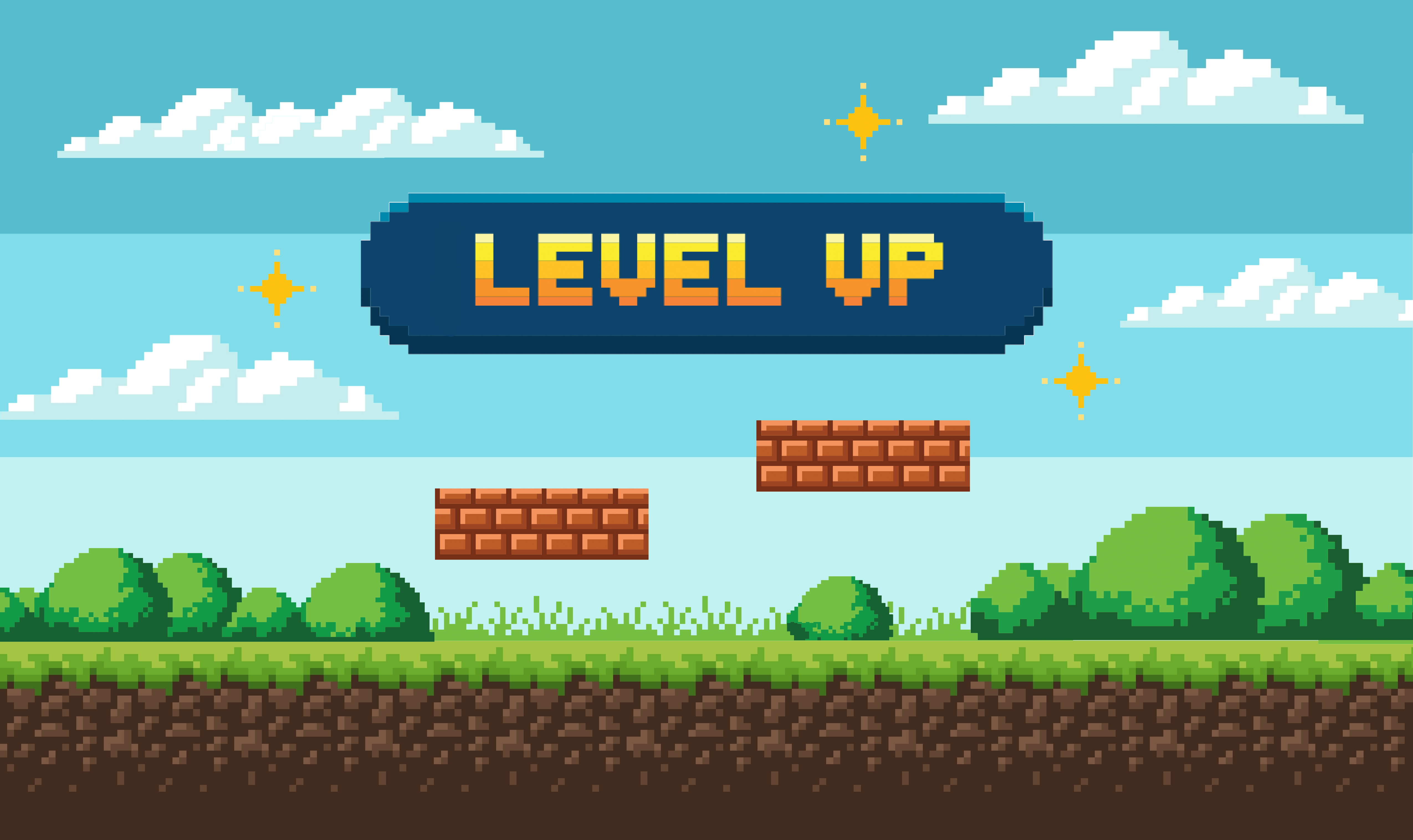 Level Up PNG